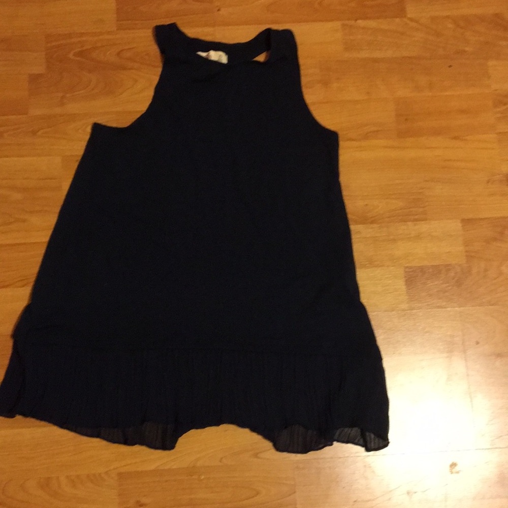 NWOT Hollister Blue flowy tank